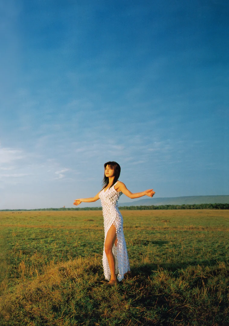 藤原紀香 Origin 水辺セミヌード