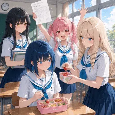 男女の壁がない学園生活