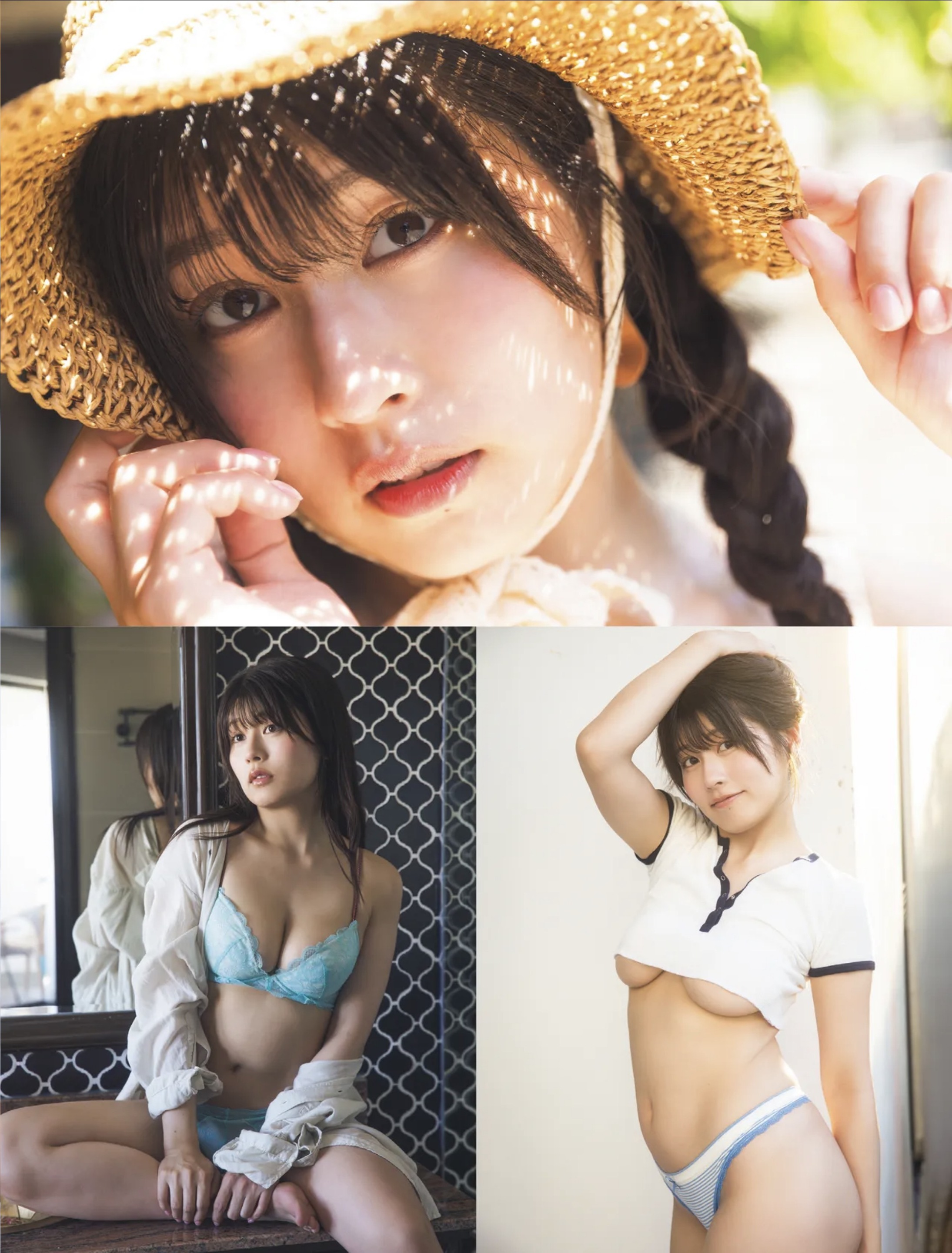 ちとせよしのセミヌードおっぱいエロ画像