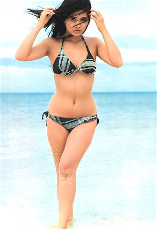 風吹ジュンエロ画像、グラビア画像、昔、水着、おっぱいエロ