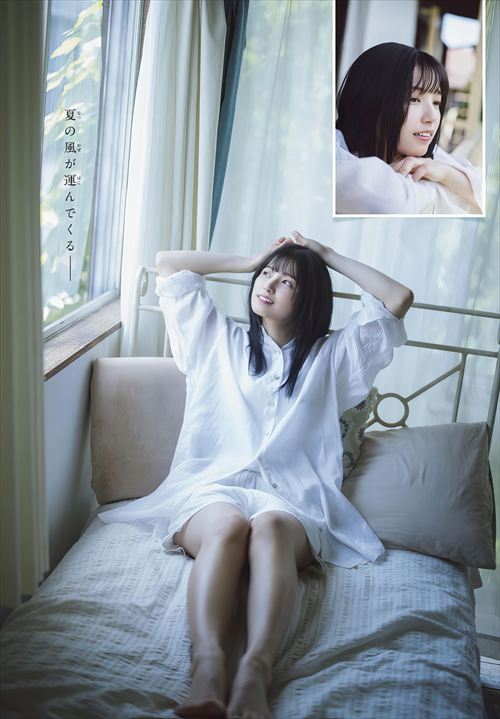 五百城茉央 乃木坂46 グラビアで清楚な巨乳アピール