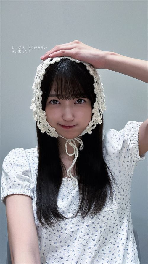 五百城茉央 エロい自撮り 清楚な顔で美巨乳チラリ
