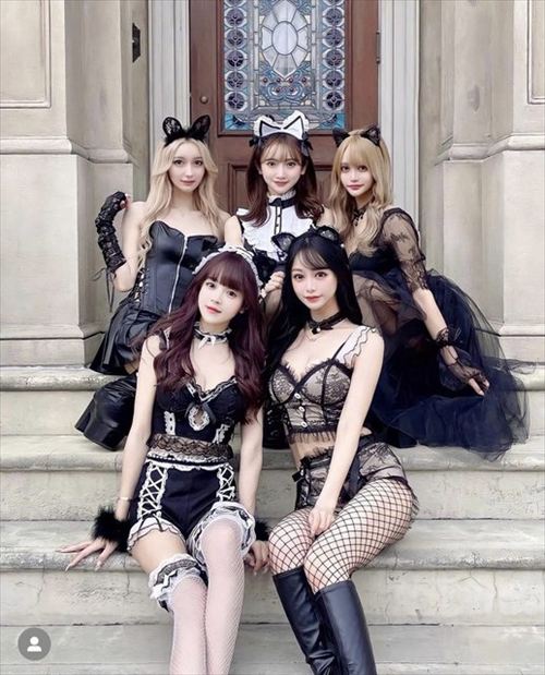 USJハロウィン2023 クッパ姫の大胆な下着風衣装