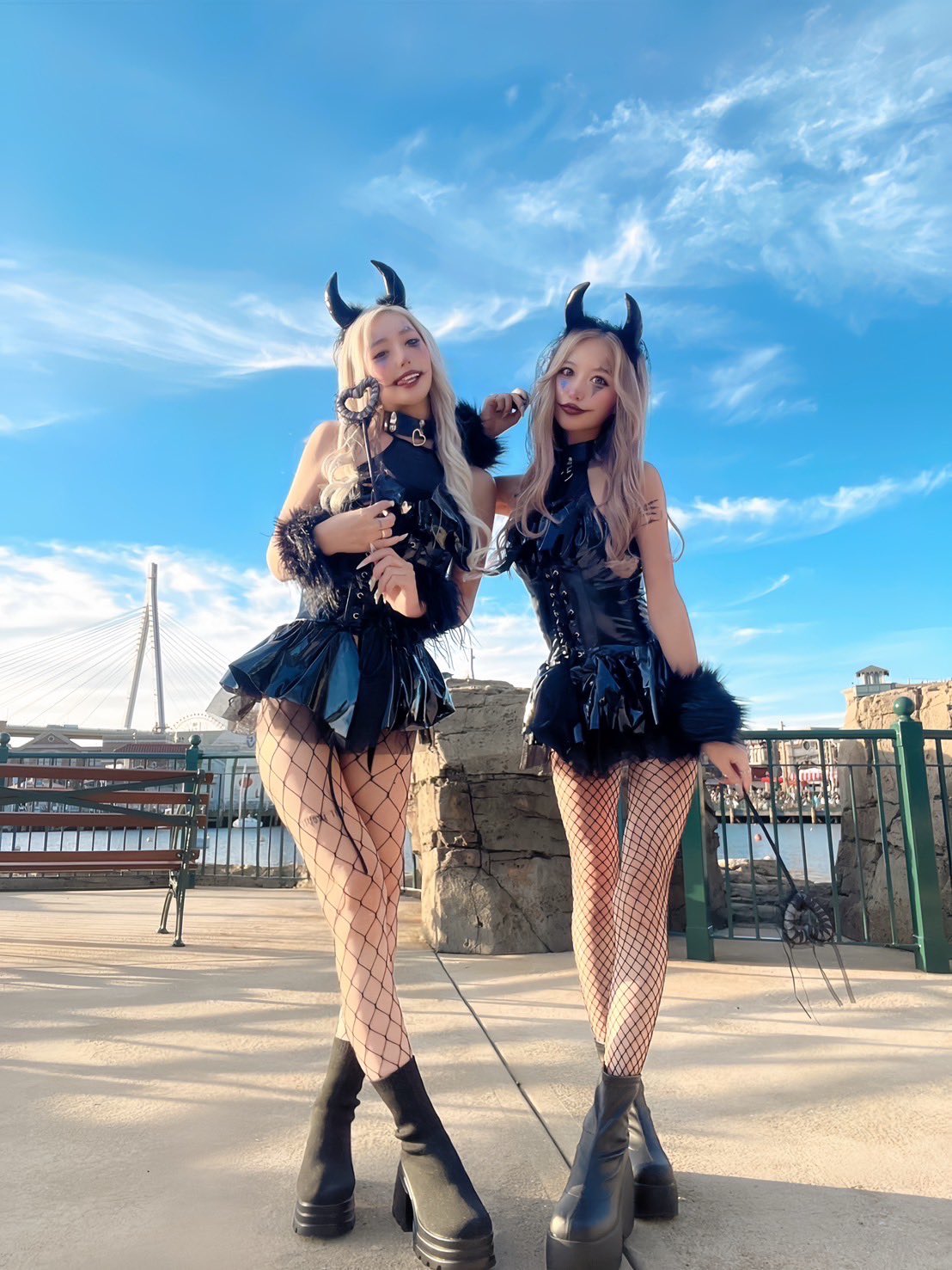 USJハロウィン2023 クッパ姫の刺激的なボンテージスタイル