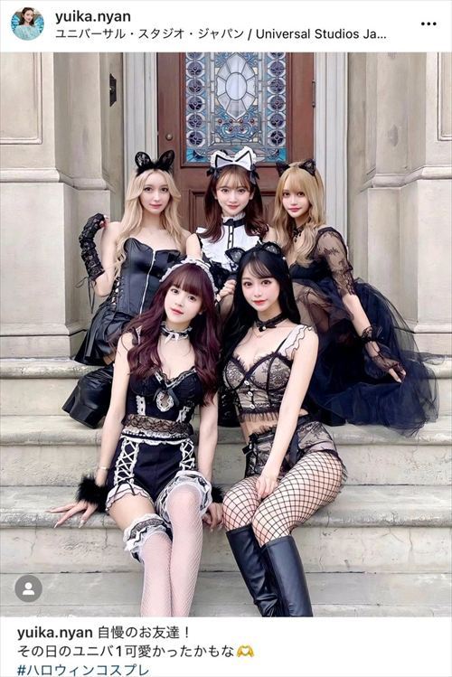 ユニバハロウィン クッパ姫のエロス溢れるコスプレ