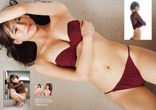 NMB48和田海佑、写真集『確信犯』の過激なランジェリーショット