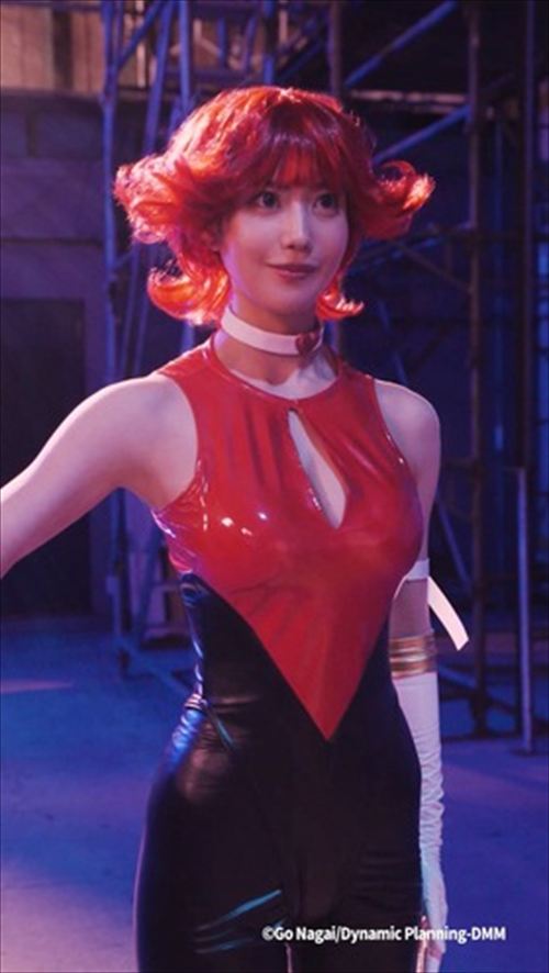 キューティーハニー阿部なつきおっぱい丸出しギリギリ衣装