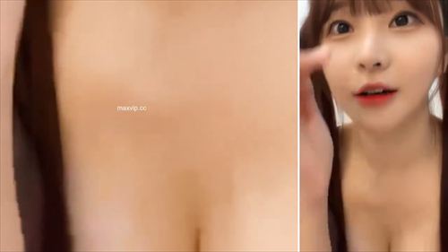 韓国アイドル 生配信 乳首ポロリ おっぱい揺れ