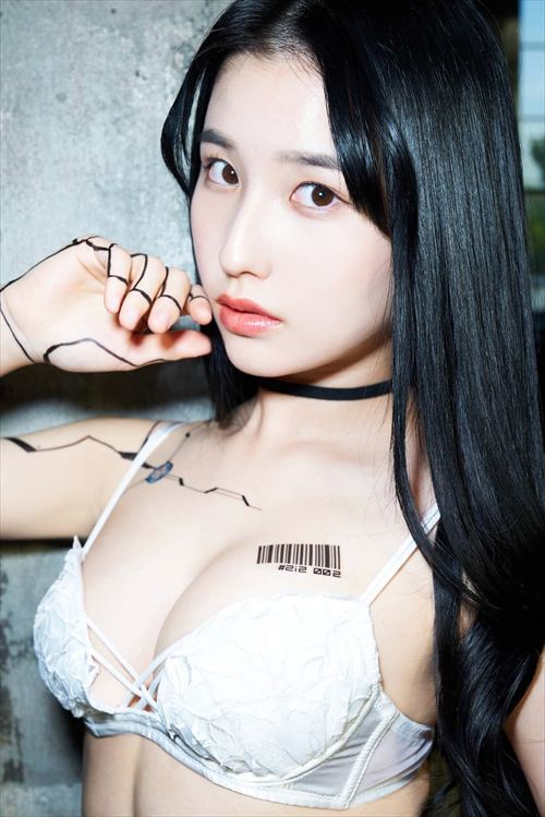 森嶋あんり エロ 舌ペロ水着 あざとエロ