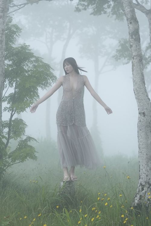 鈴木聖 Sanctus バスルーム濡れ透け Gカップ 布越しバストトップ