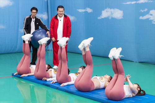 月ともぐらAV女優ヨガ企画股間クッキリ割れ目7