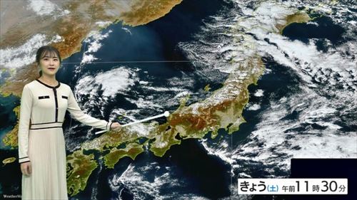 與猶茉穂アナ 巨乳揺れ ブララインくっきり 2025/11/15 透けおっぱい