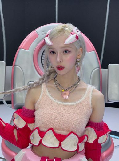 aespaウィンターのおっぱいエロ画像