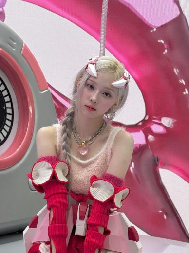 aespaウィンターのおっぱいエロ画像