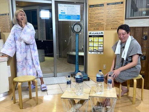 小島瑠璃子 サウナ番組 体重計前 タイダイウェア 高橋 笑顔 エロい こじるり オフショ