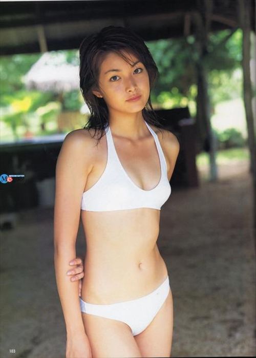 佐藤めぐみエログラビア水着ヌード画像