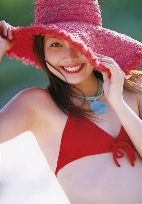 佐藤めぐみエログラビア水着ヌード画像