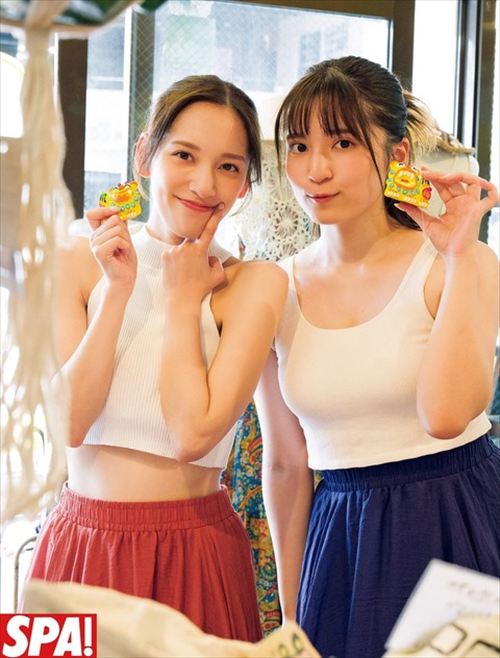 都丸紗也華&都丸亜華梨 、姉妹1st写真集ダブルTバックのアザーカットが先行公開おっぱいエロ画像