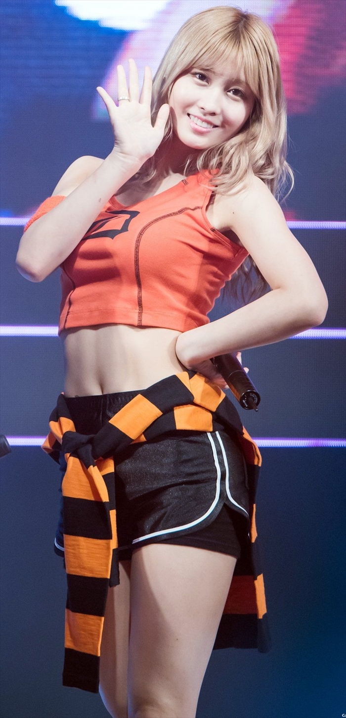 TWICE delivering an electrifying performance in bold, glittery costumes at their 2025 tour.