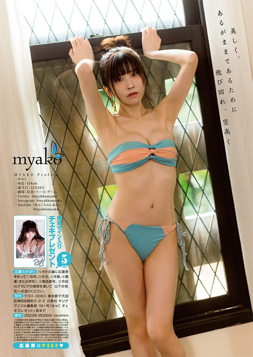 みゃこグラビアおっぱいエロ画像