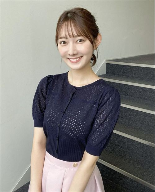 森山みなみ テレビ朝日 爽やかな魅力の画像