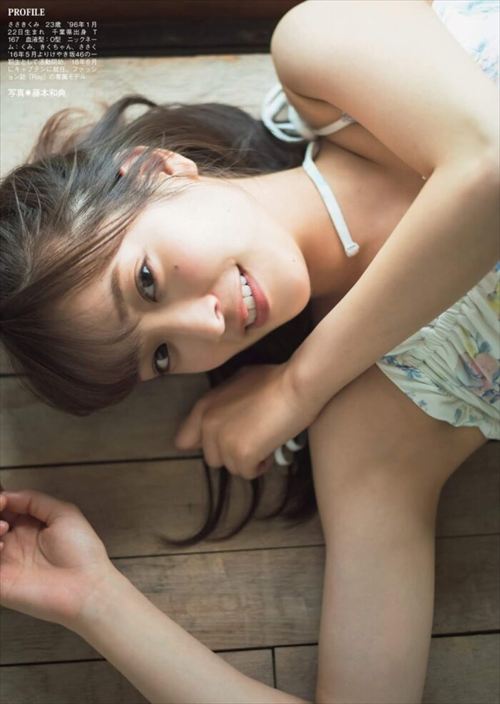 佐々木久美の抜けるエログラビア画像