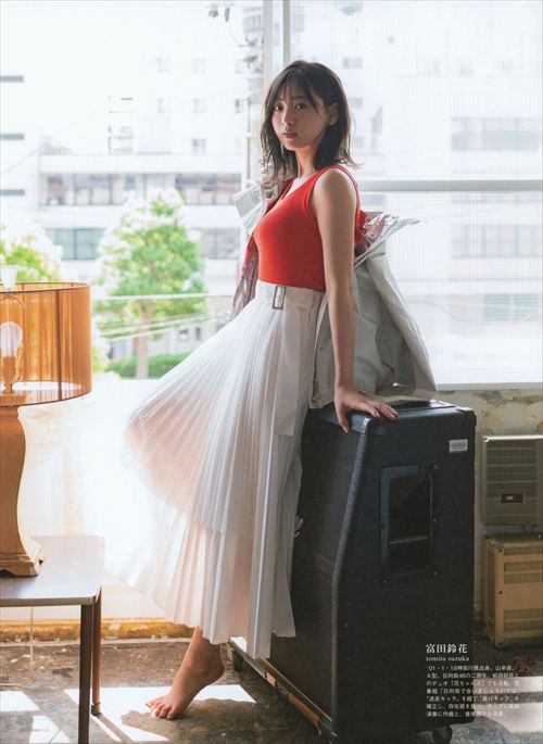 日向坂46富田鈴花の抜けるエロ画像