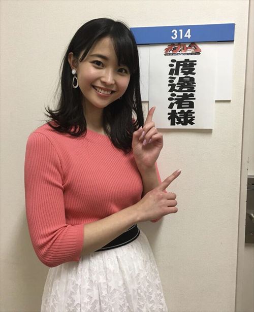 渡邊渚の抜けるおっぱいエロ画像