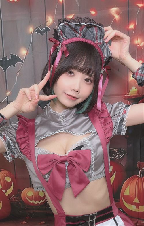 かれしちゃん コスプレ画像 魅力的なランジェリー