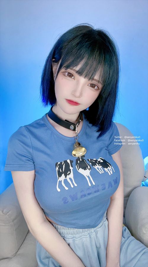 千夜未来 すっぴん風私服 セクシーなオフショット