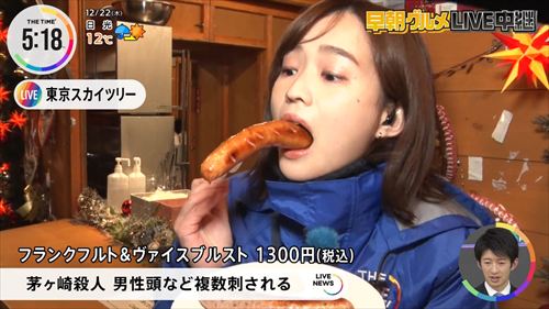 tbs 篠原梨菜 アナウンサー フェラ