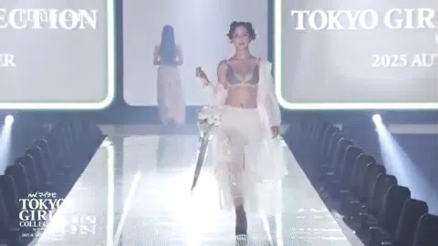 TGC2025 ゆうちゃみのエネルギッシュな下着ランウェイ