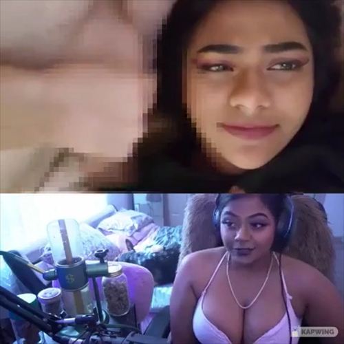 Twitchの女子配信者エロ動画流出チンポビンタ