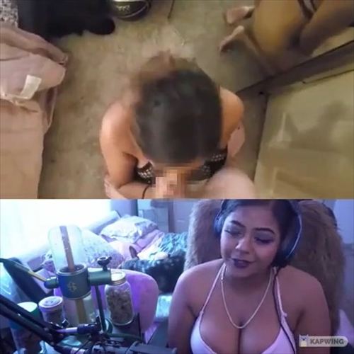Twitchの女子配信者エロ動画流出チンポビンタ