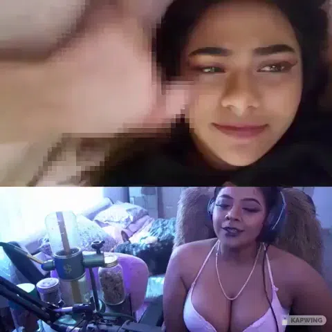 Twitchの女子配信者エロ動画流出チンポビンタ