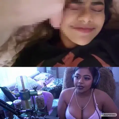 Twitchの女子配信者エロ動画流出チンポビンタ