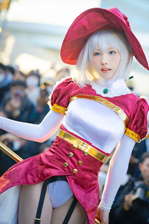 c107エロコスプレエロコスえなこ伊織もえコスプレイヤーおっぱい露出