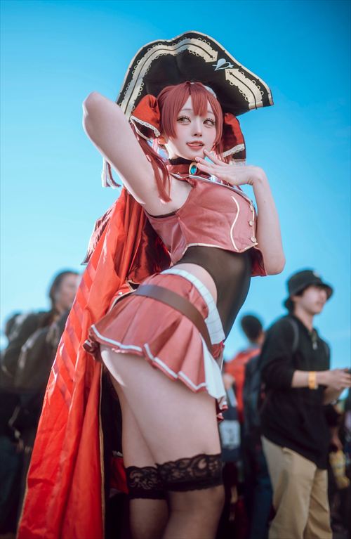 c107エロコスプレエロコスえなこ伊織もえコスプレイヤーおっぱい露出