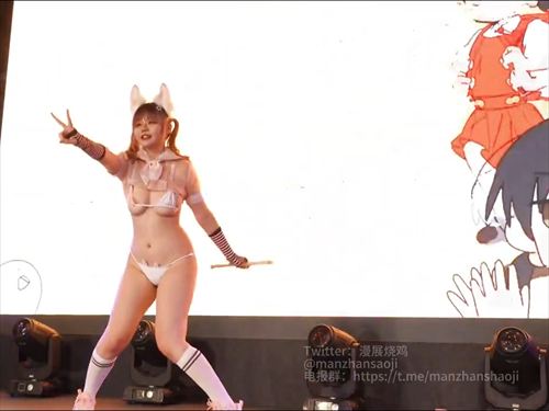 中国イベント アイドル ポロリ乳首バズり