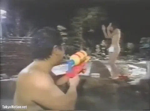 地上波昔エロ正月番組乳首おっぱい温泉