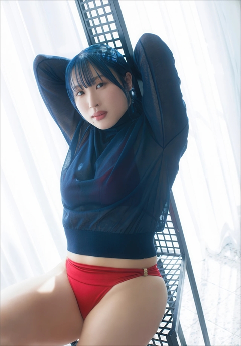 野村優エロおっぱいグラビア水着パワーリフティング日本記録保持者ヤンマガ