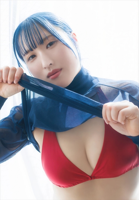 野村優エロおっぱいグラビア水着パワーリフティング日本記録保持者ヤンマガ