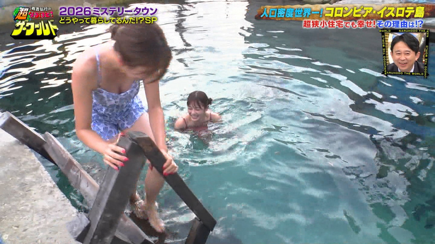 中川安奈水着おっぱいエロ画像