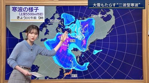 細川栞アナエロ透けおっぱいニット