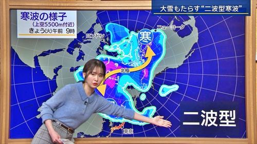 細川栞アナエロ透けおっぱいニット