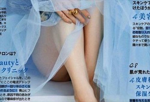 田中みな実 2026マキア特集 体育座り無防備 ベージュパンチラ膨らみ最高