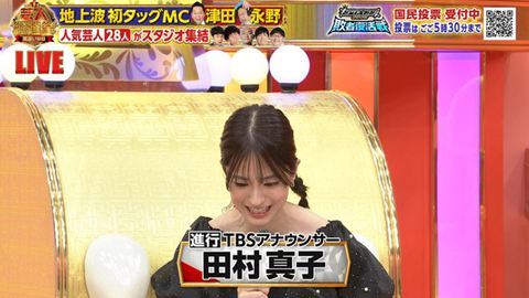 田村真子アナの苦悶の表情、そそられて仕方ない・・
