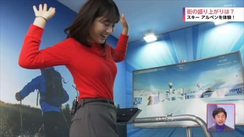 浅田春奈アナエロミラノ・コルティナ2026おっぱい