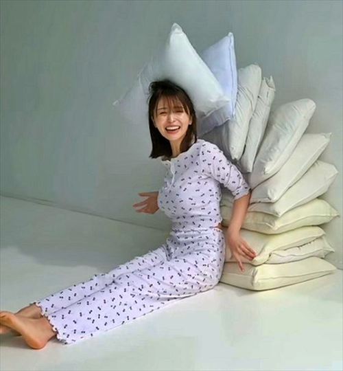 長濱ねるエロ爆乳おっぱいパジャマグラビア水着