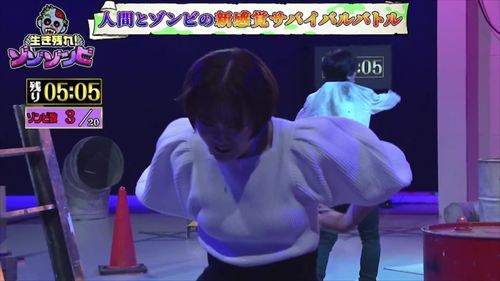 小髙茉緒エロアナウンサーニット巨乳ポッチおっぱい